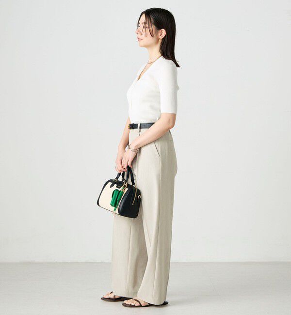 NOLLEY'S sophi「《セットアップ対応》ウォッシャブルドライツイルワイドパンツ」|その他|