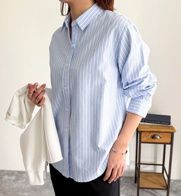 fredy emue「FR刺繍オックスコンパクトシャツ」|シャツ・ブラウス|