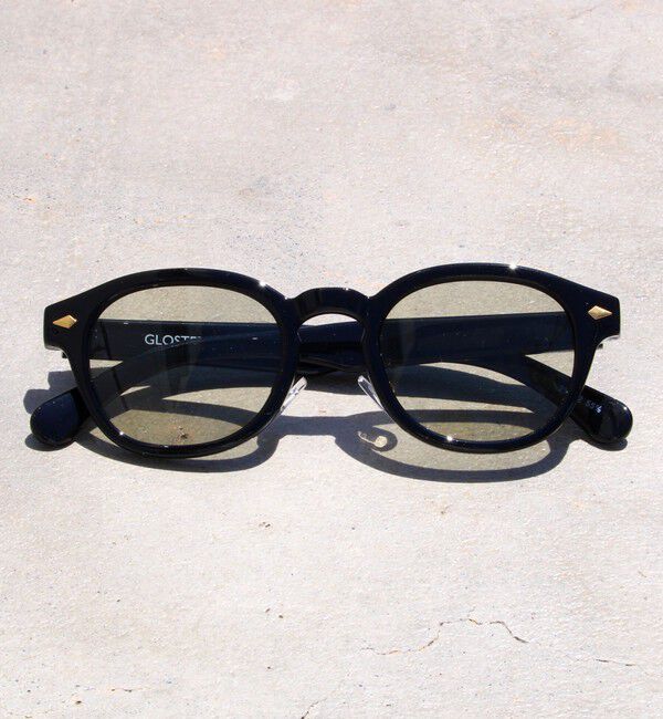 GLOSTER「【GLOSTER/グロスター】ウェリントン セルフレーム カラーレンズ サングラス」|サングラス|