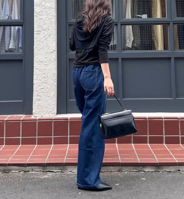 fredy emue「ライトオンスデニムベイカーイージーパンツ」|デニム|