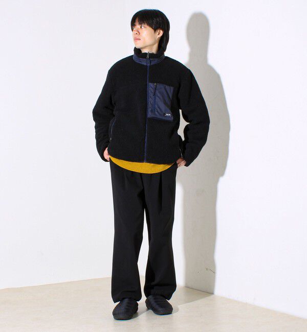 GLOSTER「【2WAYで着回せる】【UNISEX】GLOSTER配色別注 TAIONボア&times;ダウンブルゾン」|ダウン|