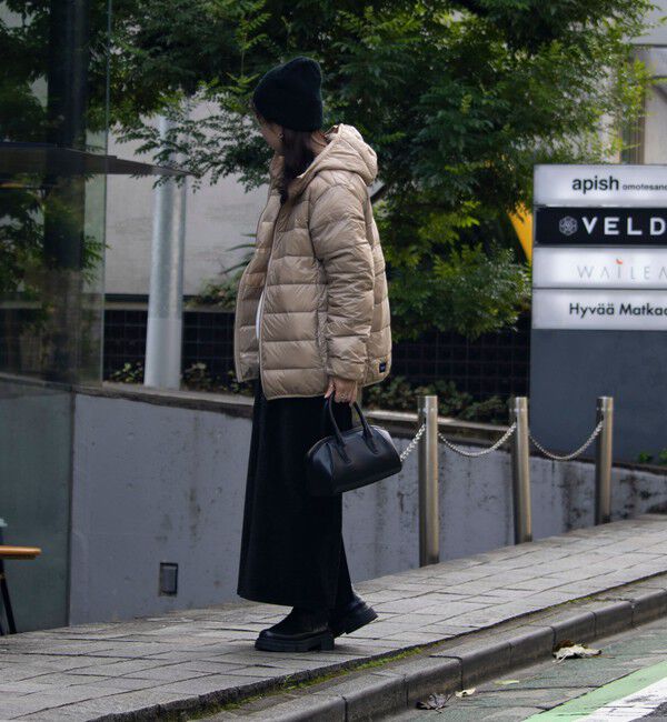 GLOSTER「【昨年ヒットの別注ダウンが新色追加で再登場！】GLOSTER別注 TAIONパッカブルフーディダウン」|ダウン|