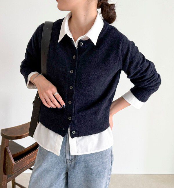 fredy emue「【@sora_522m企画】ウール混天竺カーディガン」|カーディガン|