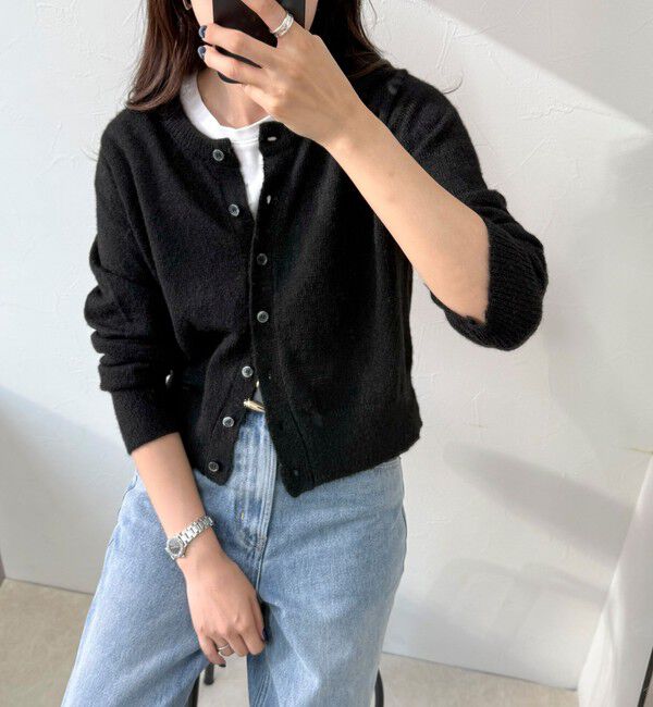 fredy emue「【@sora_522m企画】ウール混天竺カーディガン」|カーディガン|