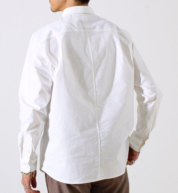 GLOSTER「【定番&times;遊び心】フレブル刺繍BDシャツ 無地/クレイジーパターン」|シャツ・ブラウス|