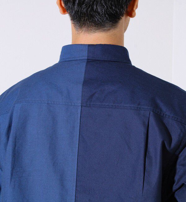 GLOSTER「【定番&times;遊び心】フレブル刺繍BDシャツ 無地/クレイジーパターン」|シャツ・ブラウス|