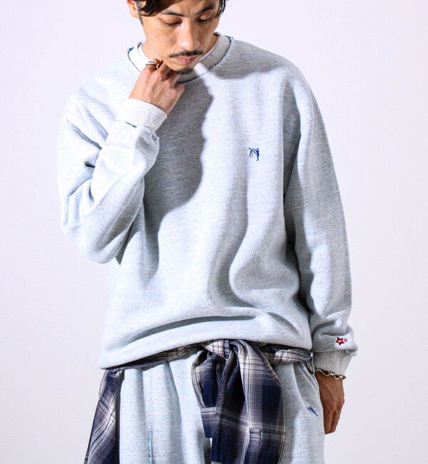 GLOSTER「【BOY BACK FANCYシリーズ】 スウェットプルオーバー」|スウェット・ジャージ|