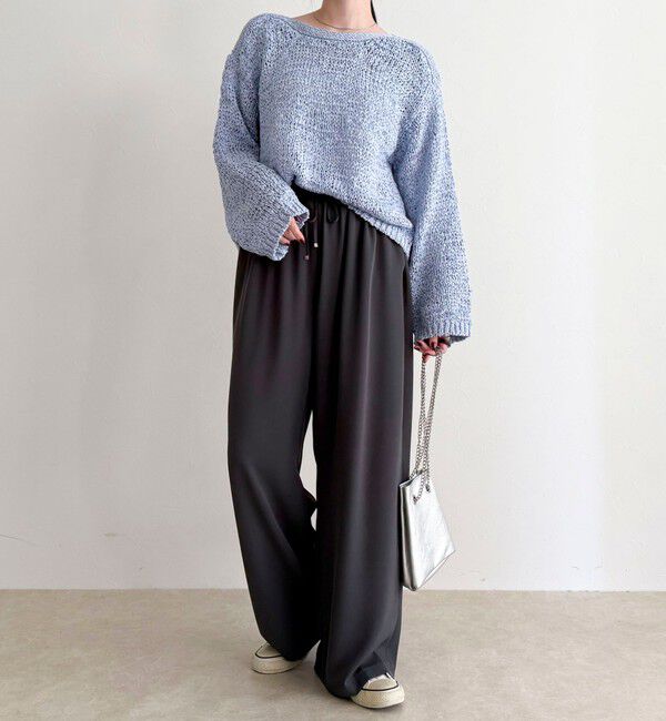 fredy emue「テープヤーンニットプルオーバー」|ニット・セーター|