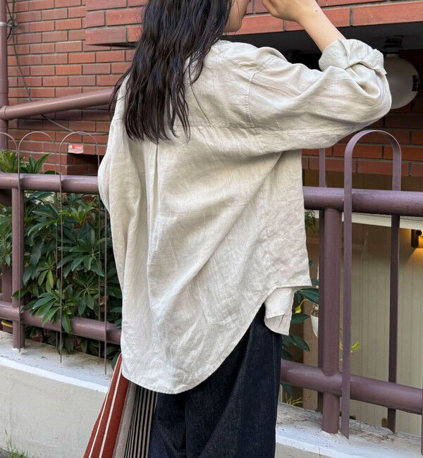 fredy emue「LINEN100 2WAYカシュクールシャツ」|シャツ・ブラウス|