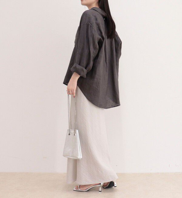 fredy emue「LINEN100 2WAYカシュクールシャツ」|シャツ・ブラウス|