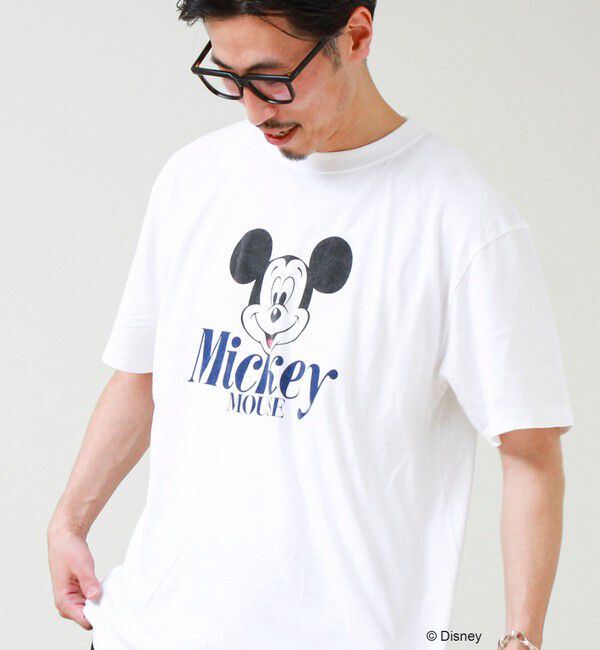 GLOSTER「【GOOD ROCK SPEED】MICKEY / ミッキーマウス / プリントTシャツ」|Tシャツ・カットソー|