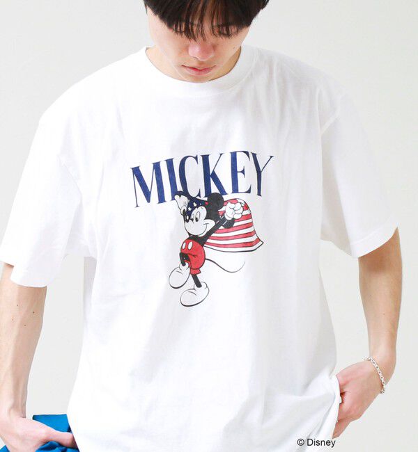 GLOSTER「【GOOD ROCK SPEED】MICKEY / ミッキーマウス / プリントTシャツ」|Tシャツ・カットソー|