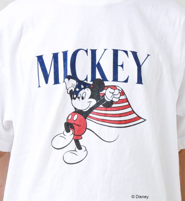 GLOSTER「【GOOD ROCK SPEED】MICKEY / ミッキーマウス / プリントTシャツ」|Tシャツ・カットソー|