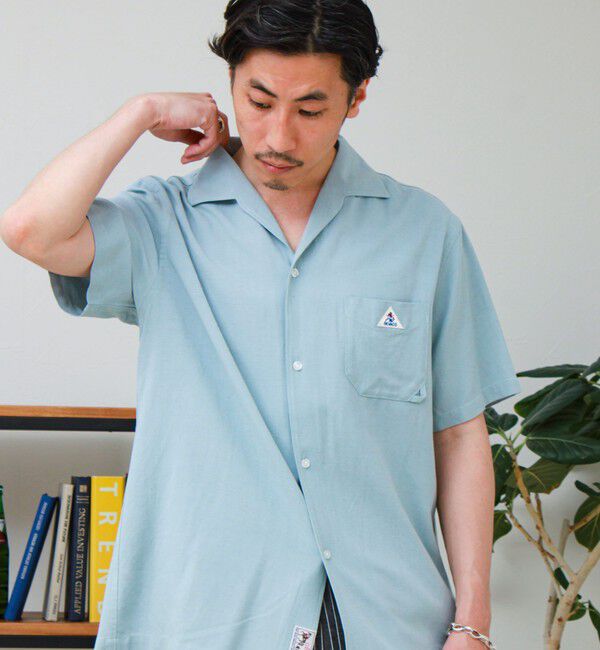 GLOSTER「【GEVACO/ゲバコ】イタリアンカラーシャツ」|シャツ・ブラウス|