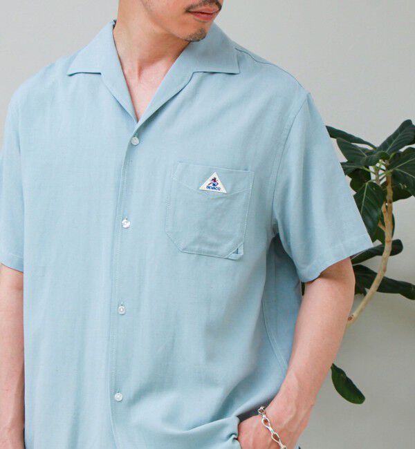 GLOSTER「【GEVACO/ゲバコ】イタリアンカラーシャツ」|シャツ・ブラウス|