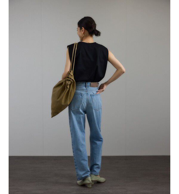 SALON adam et rope'「プリマベールショルダータックノースリーブプルオーバー［UVケア・洗える］」|Tシャツ・カットソー|