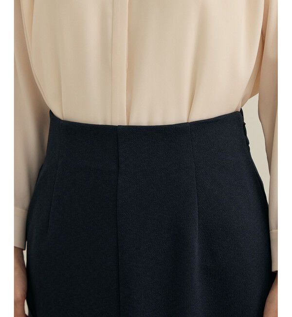 ROPE「【洗える】ジャガードニットスカート（梨地スカート）/セットアップ対応」|スカート|