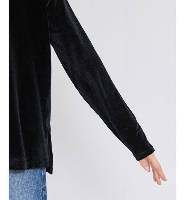 ROPE「シアーベロアクルーネックロングスリーブ」|Tシャツ・カットソー|