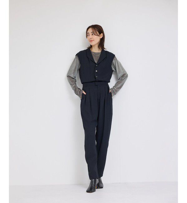 ROPE「シアーベロアクルーネックロングスリーブ」|Tシャツ・カットソー|