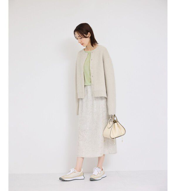 ROPE「シアーベロアクルーネックロングスリーブ」|Tシャツ・カットソー|