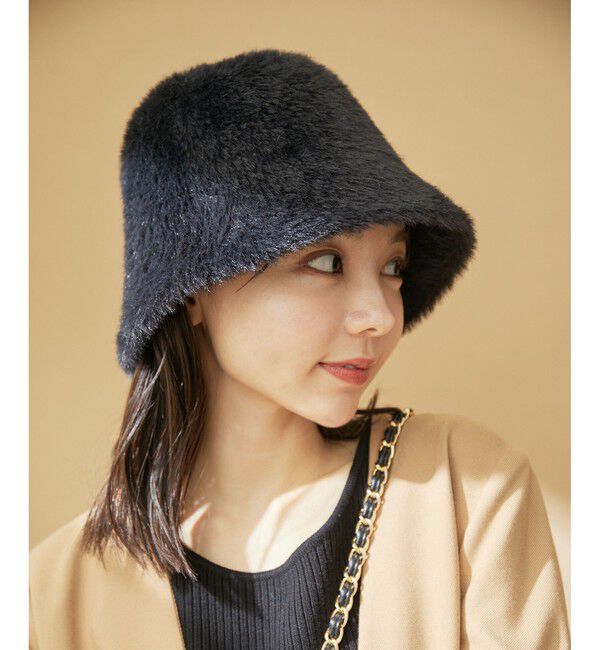 VIS「ベル型シャギーバケットハット」|ハット|