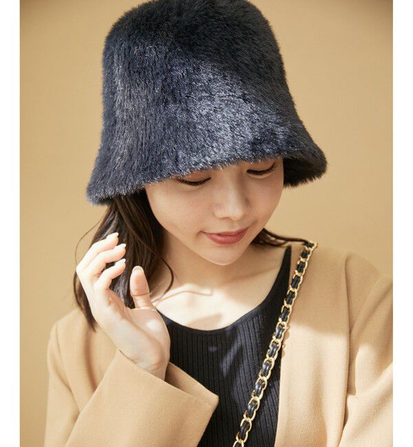 VIS「ベル型シャギーバケットハット」|ハット|