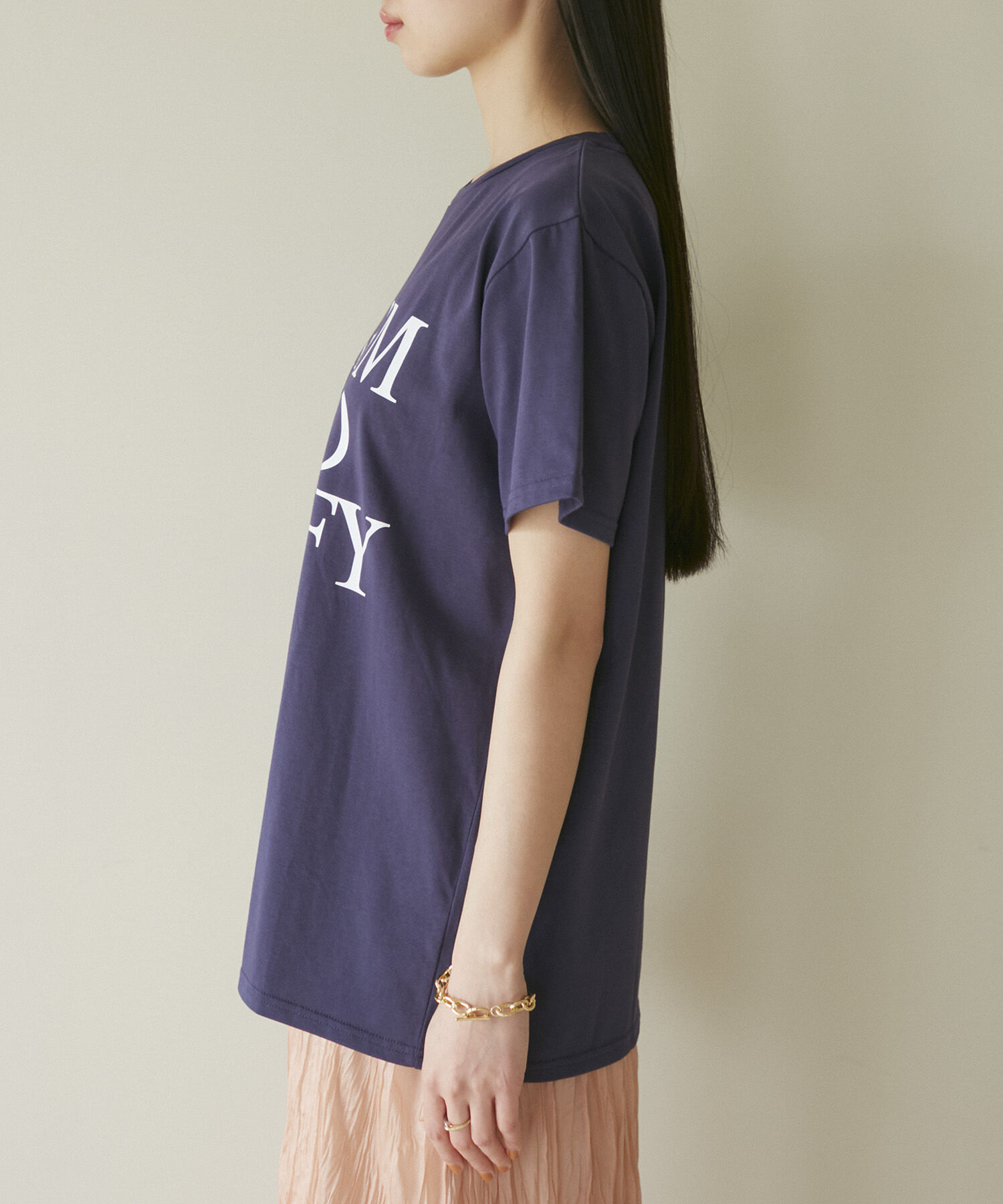 VIS「【洗える】Souvenir ロゴTシャツ」|Tシャツ・カットソー|