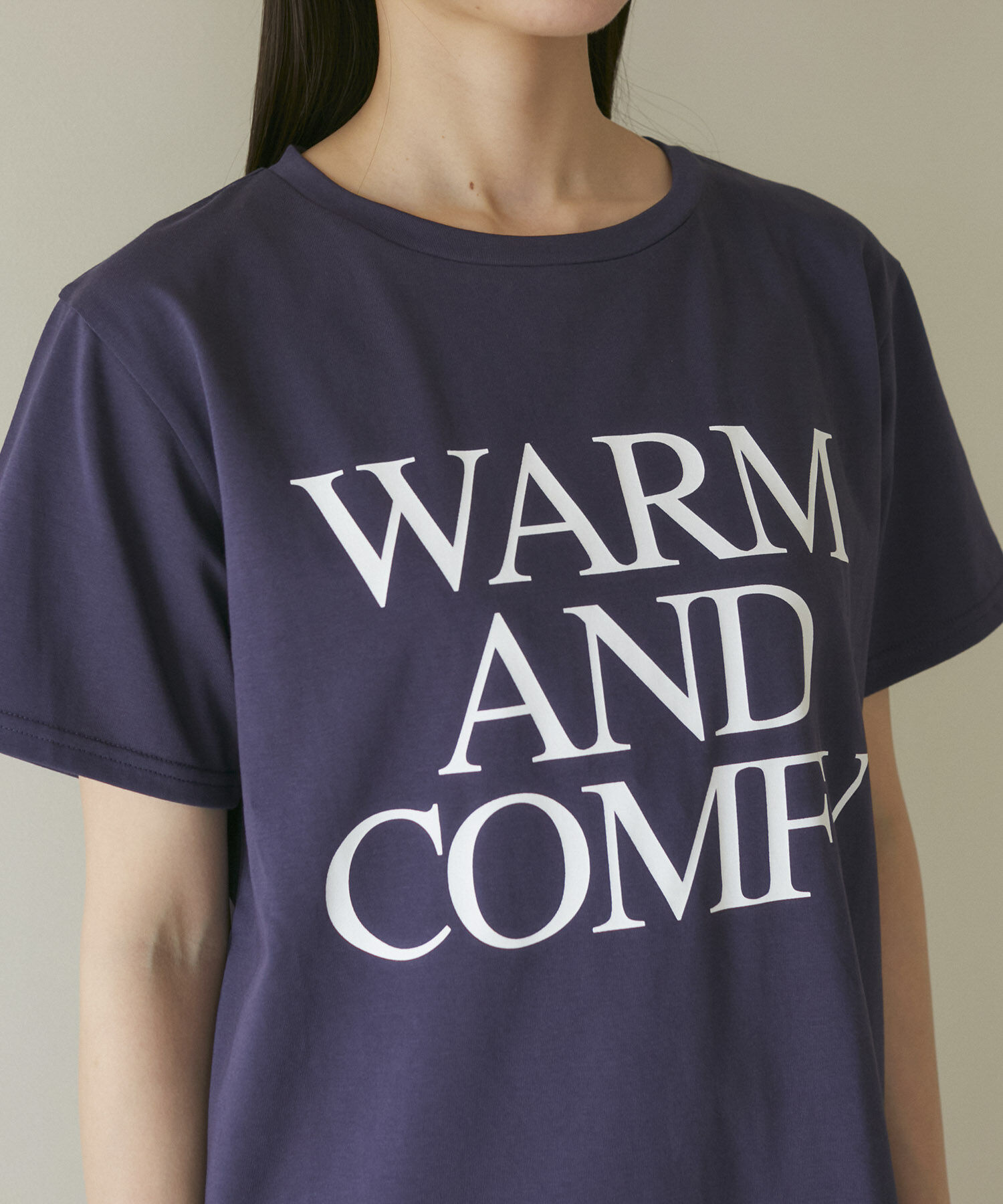 VIS「【洗える】Souvenir ロゴTシャツ」|Tシャツ・カットソー|