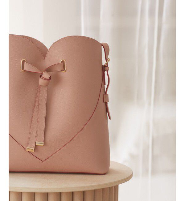 VIS「【A4収納】ハートカットバッグ(ラージサイズ)/追加」|ショルダー・メッセンジャー|