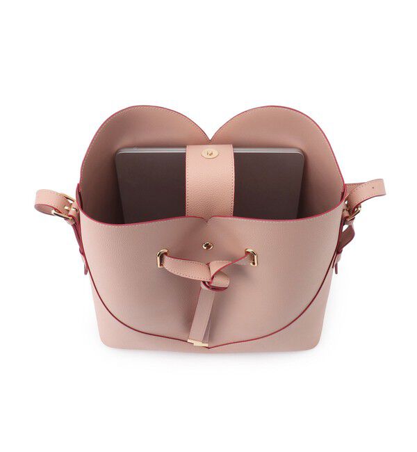 VIS「【A4収納】ハートカットバッグ(ラージサイズ)/追加」|ショルダー・メッセンジャー|