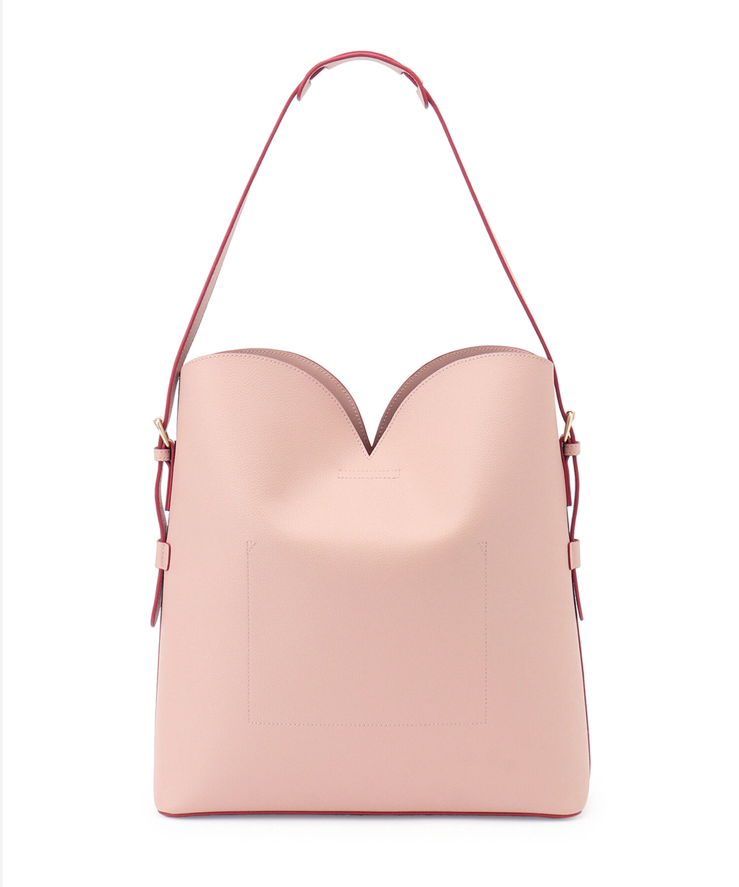 VIS「【A4収納】ハートカットバッグ(ラージサイズ)/追加」|ショルダー・メッセンジャー|