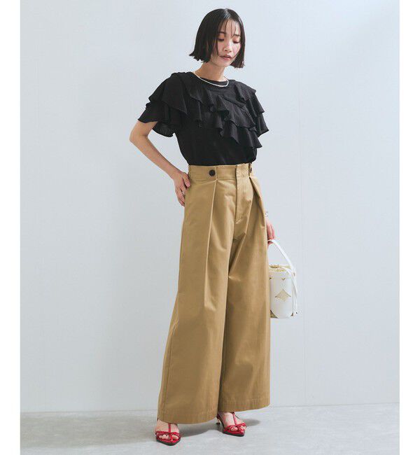 VIS「フリルティアードブラウス」|シャツ・ブラウス|