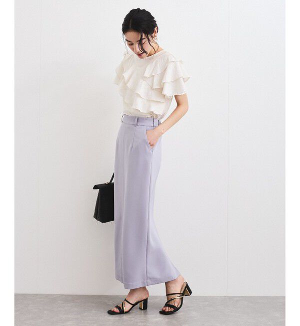 VIS「フリルティアードブラウス」|シャツ・ブラウス|