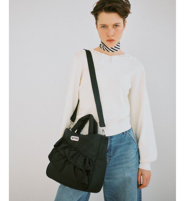 VIS「【OUTDOOR PRODUCTS】VIS別注2WAYフリルトートバッグ」|トートバッグ|