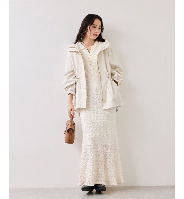 VIS「膨れジャガードカットソーワンピース」|ワンピース|