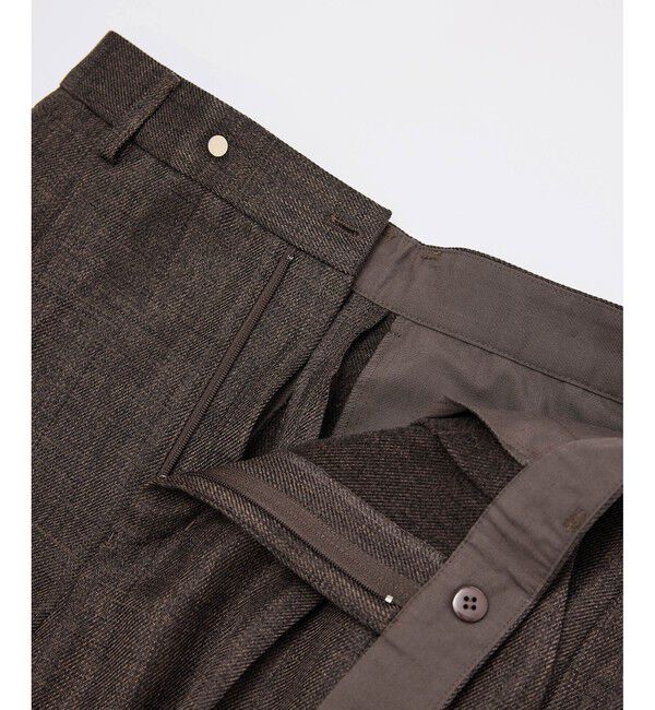 Rope&rsquo;Picnic「スリートーンツイードワイドパンツ/セットアップ対応」|スラックス|