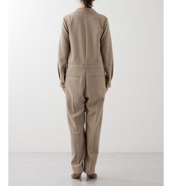 THE PAUSE「《コラボカラー》【THE PAUSE】テーラーカラージャンプスーツ」|ワンピース|