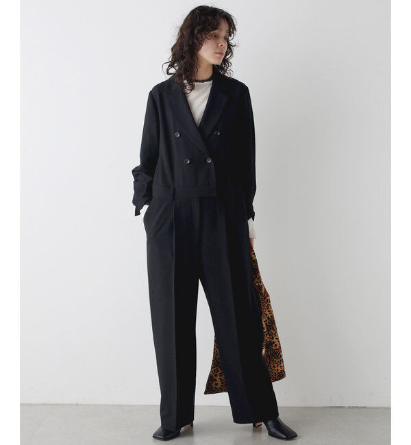 THE PAUSE「《コラボカラー》【THE PAUSE】テーラーカラージャンプスーツ」|ワンピース|