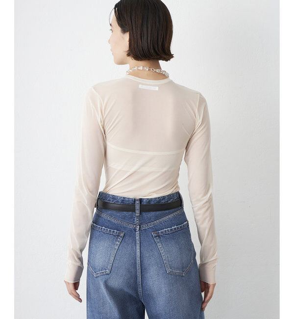  「【NICENICE MOMENT】MESH LS SHELL」|インナー|