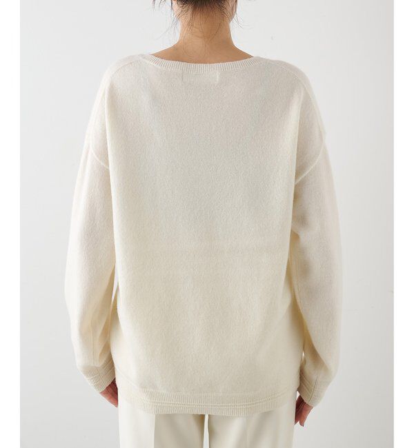 THE PAUSE「【THE PAUSE】ヘンリーネック刺繍プルオーバー」|ニット・セーター|