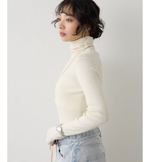  「ソフトRIBタートル」|ニット・セーター|