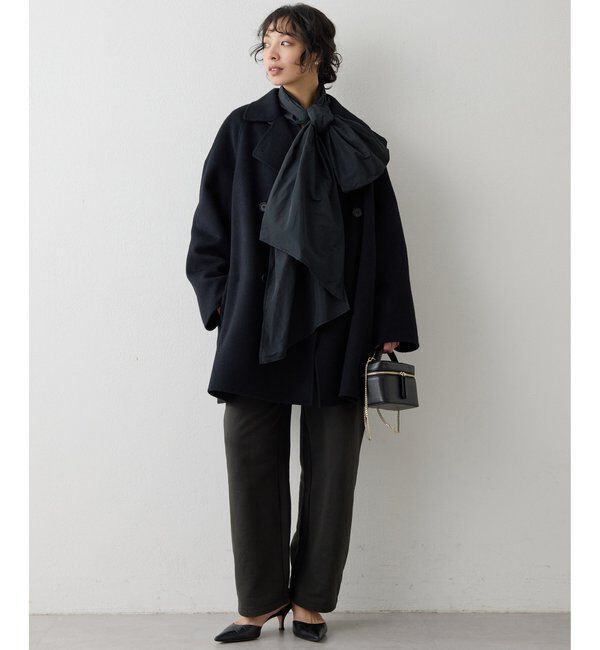  「裏毛ワイドパンツ」|チノ|