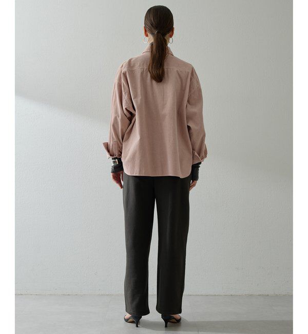  「裏毛ワイドパンツ」|チノ|