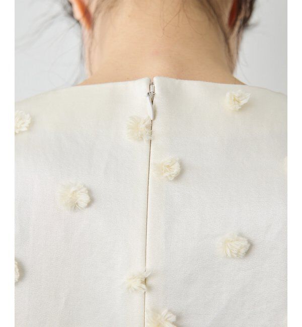  「ボンボンジャガードブラウス」|シャツ・ブラウス|