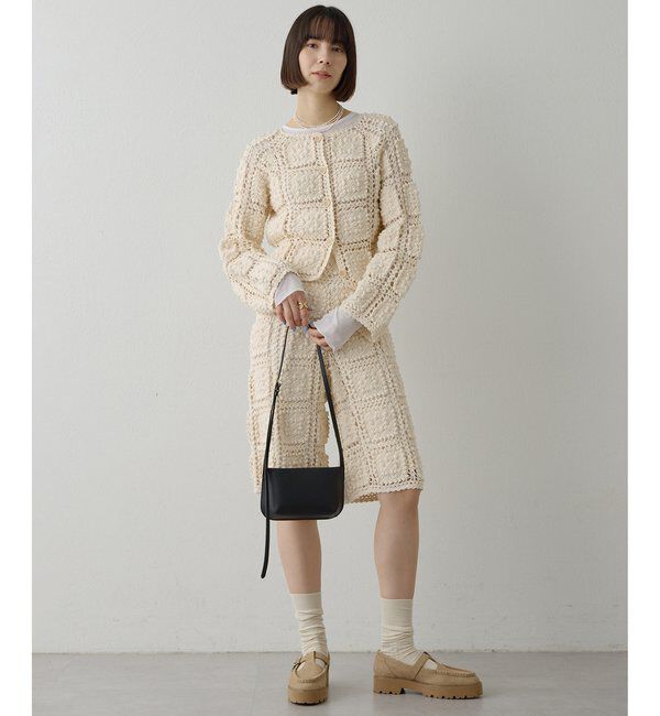  「ハンドクロシェハーフパンツ」|チノ|