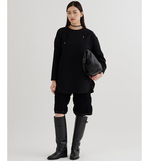  「ハンドクロシェハーフパンツ」|チノ|