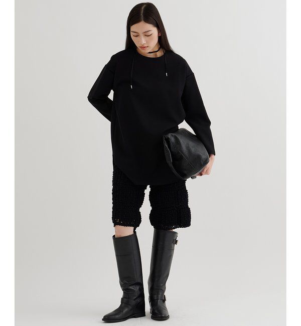  「ハンドクロシェハーフパンツ」|チノ|