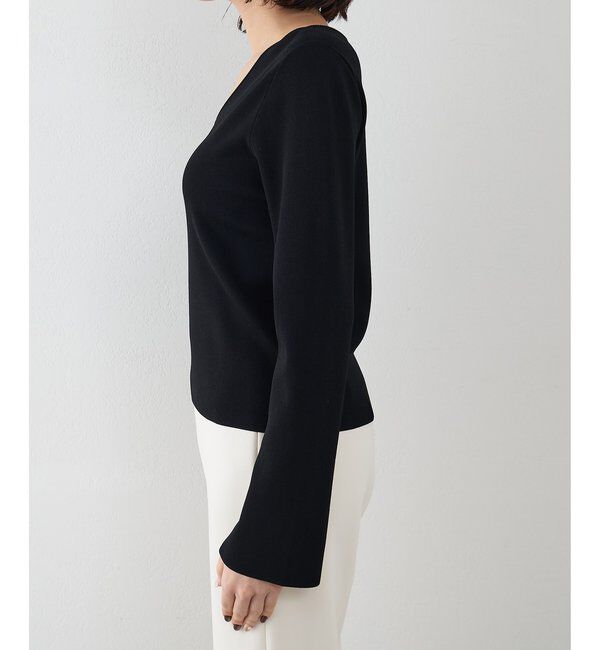  「2wayスムースプルオーバー」|ニット・セーター|