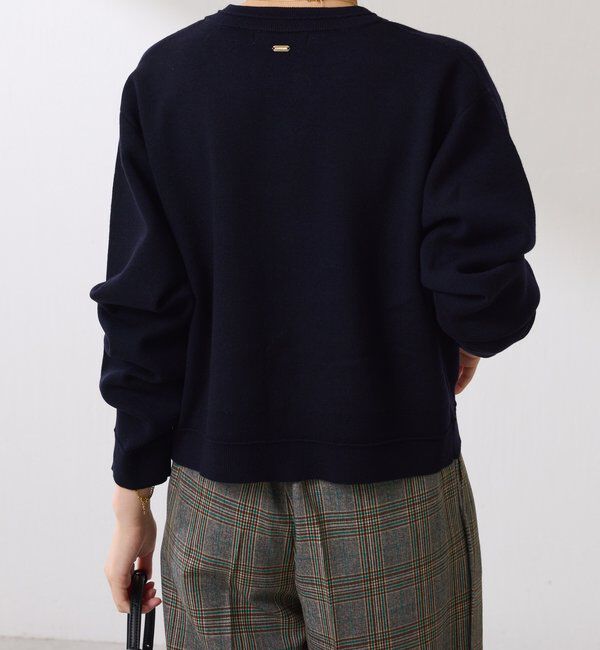  「スキッパースウェットライクカーディガン」|ニット・セーター|