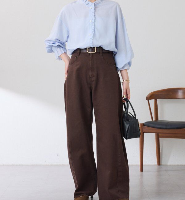  「フリルカラーシャツ」|シャツ・ブラウス|